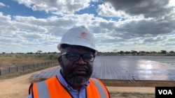 Victor Utedzi founder and director of CentralGrid, a company that is building a 25-megawatt solar power plant that can feed into the national grid to help ease Zimbabwe’s perennial energy problems (C. Mavhunga/VOA)