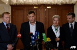 俄罗斯驻乌克兰大使在明斯克就签署停火协议发表谈话