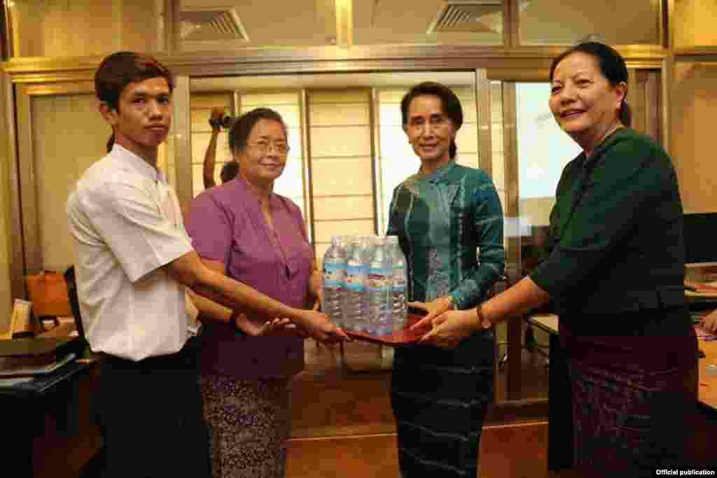 Daw Khin Kyi Foundation was established by Daw Aung San Suu Kyi to promote social, health & education status of our people. www.dawkhinkyifoundation.org http://dawkhinkyifoundation.org/