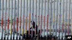 Патруль прикордонників США біля стіни на кордоні з Мексикою, 9 січня 2019