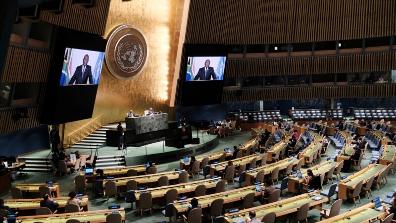 Leaders at UN General Assembly Talk of Vaccine Inequality