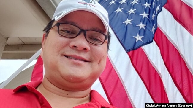 Chakrit Achava Amrung, a Thai-American living in Pompano Beach, Florida