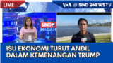 Laporan VOA untuk SindonewsTV: Isu Ekonomi Turut Andil Dalam Kemenangan Trump