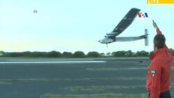 SHORT VIDEO: Արեգակնային մարտկոցով աշխատող օդանավը