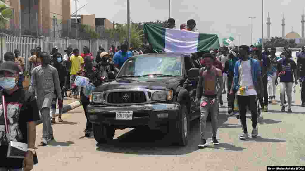 Zanga Zangar EndSARS a Abuja.