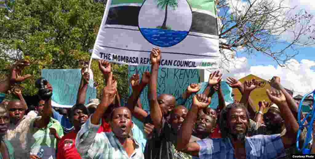 MRC demonsrtations in Mombasa