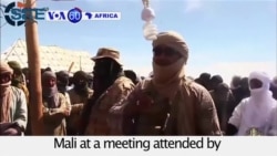 VOA60 Africa - Al-Qaeda in the Islamic Maghreb calls for return of sharia law in north Mali