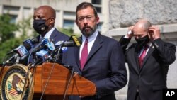 N.Y. Chief of Detectives Rodney Harrison announced charges against two individuals in the almost 18-year-old murder case of rap pioneer Jam Master Jay Aug. 17, 2020.