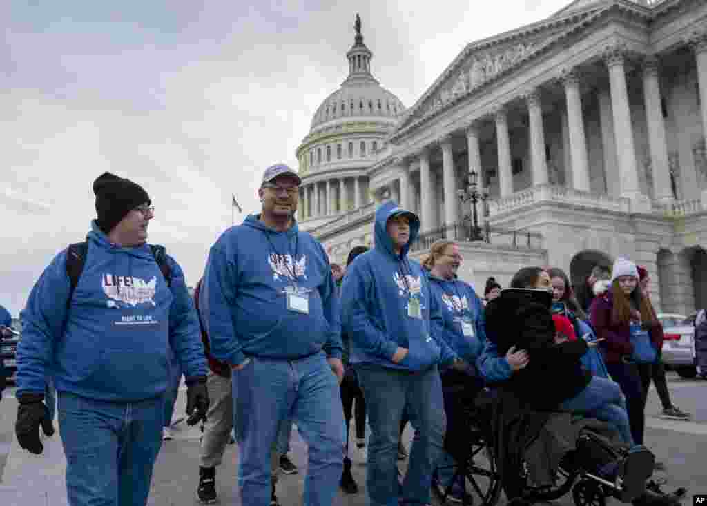 ریلی میں ٹرمپ نے اپنے بارے میں کہا کہ میں &rsquo;تحریک برائے زندگی&lsquo; کا پختہ حامی ہوں۔