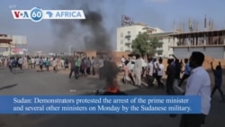 VOA60 Africa - Sudan General Declares ‘State of Emergency’ in Coup Attempt