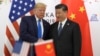 FILE - Presiden Donald Trump bersama Presiden China Xi Jinping dalam pertemuan di sela-sela KTT G20 di Osaka, Jepang, 29 Juni 2019.