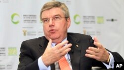 Ketua Komite Olimpiade Internasional (IOC) Thomas Bach mengancam akan mengeluarkan keanggotaan India dari komite olimpiade internasional (foto: dok). 