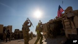 Dîmeneke hêzên Amerîka yên li Sûrîyê (Arşîv)