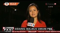 Laporan Langsung VOA untuk iNews Pagi: Sidang Majelis Umum PBB