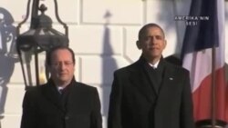 Beyaz Saray'da Obama-Hollande Görüşmesi