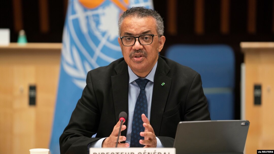 Dirjen WHO, Tedros Adhanom Ghebreyesus 