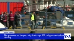 Refugees Arrive in Turkey from Lesbos