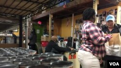 Bread for the City, a nonprofit organization, runs a free legal, medical and dental clinic and offers food, clothing and other services to 10,000 Washington residents each month. (A. Pande/VOA)