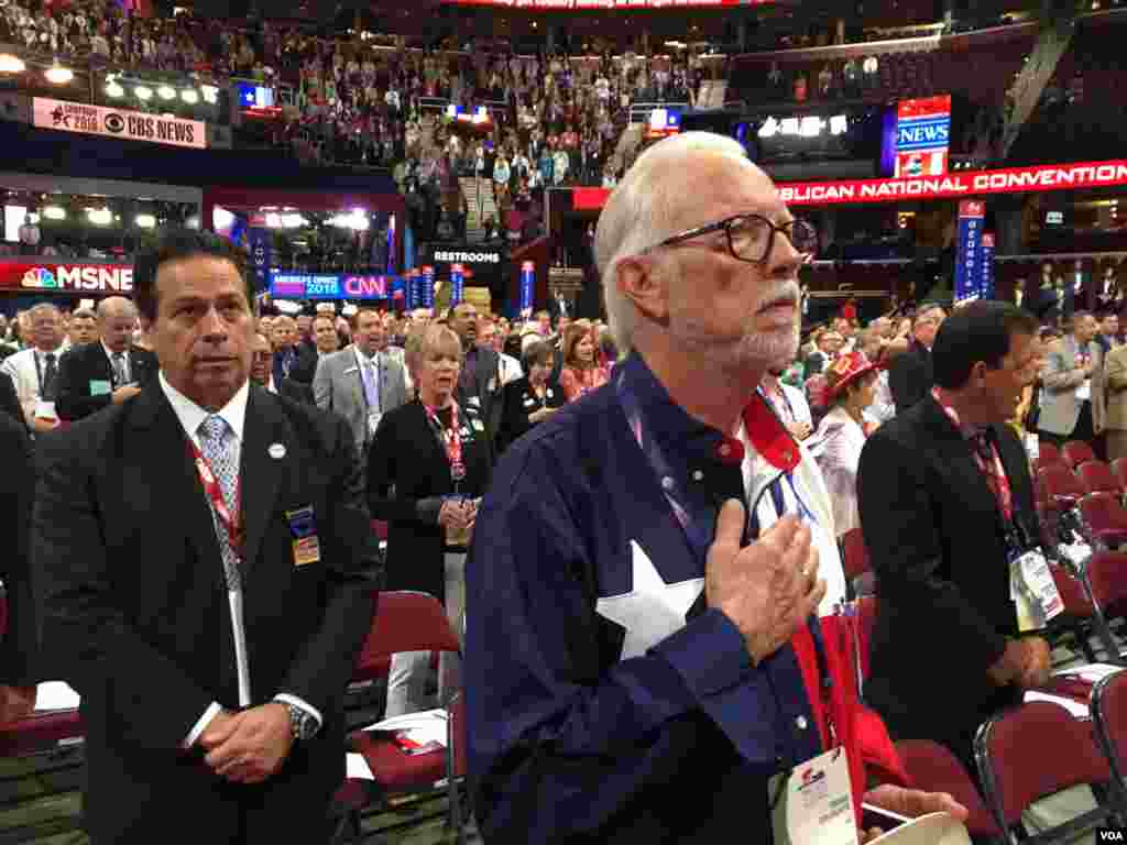 Mkutano mkuu wa chama cha Republican, Cleveland Ohio.
