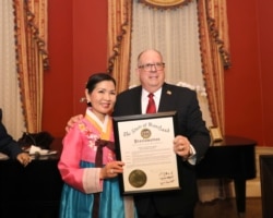 Maryland governor Larry Hogan and first lady Yumi Hogan are seen on Lunar New Year's day. (Courtesy - Executive Office of the Governor)