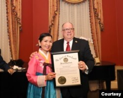 Maryland governor Larry Hogan and first lady Yumi Hogan are seen on Lunar New Year's day. (Courtesy - Executive Office of the Governor)