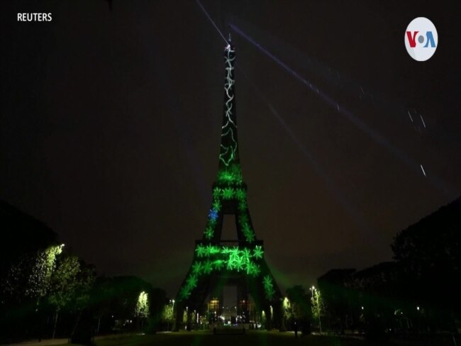 La Torre Eiffel se ilumina con electricidad generada por hidrógeno por primera vez