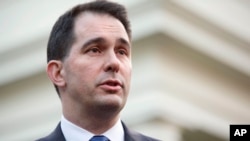 Wisconsin ပြည်နယ် အုပ်ချုပ်ရေးမှူး Scott Walker