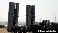 S-300 "Favorit" zenit raket kompleksləri hərbi hissəsində təlim 