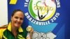 Kirsty Coventry at the 2015 All Africa Games in Congo, Brazzaville, where she won 3 gold medals and a bronze.