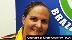 Zimbabwe Olympic Swimmer, Kirsty Coventry 