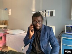 Dr. Sydney Farayi, who runs IVF Zimbabwe clinic in Harare with Dr. Tinovimba Mhlanga, says some couples turn to the wrong sources for help from traditional, faith healers. (Columbus Mavhunga/VOA)