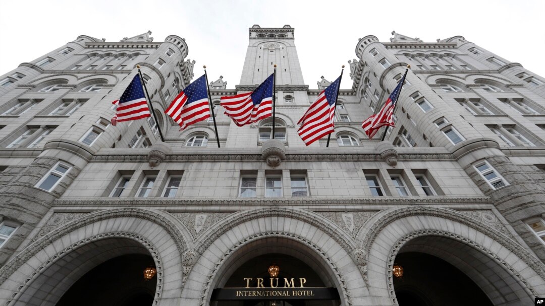 FILE - The Trump International Hotel at 1100 Pennsylvania Ave. NW, in Washington, Dec. 21, 2016.