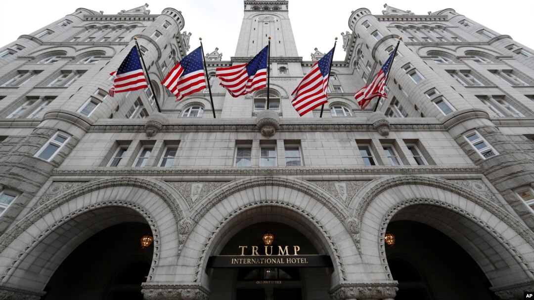 Khách sạn Quốc tế Trump trên Đại lộ Pennsylvania ở thủ đô Washington