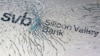 FILE - SVB (Silicon Valley Bank) logo is seen through broken glass in this illustration taken March 10, 2023.