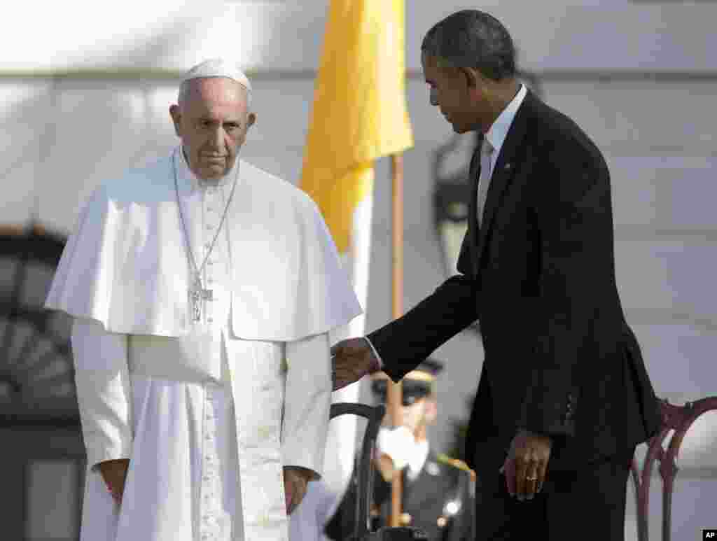 US Obama Pope Francis