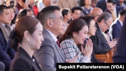 Thai Prime Minister Paetongtarn Shinawatra visits the Thai Community in Los Angeles, CA.