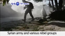 VOA60 World PM - Battle for Aleppo escalates