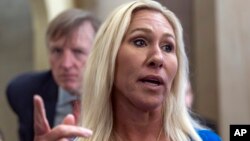 Endama Kongresê ya Komarî Marjorie Taylor Greene.