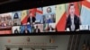 FILE - Chinese President Xi Jinping (on the screen) speaks during the China-Africa Cooperation meeting in Dakar, Senegal, Nov. 29, 2021. In the U.S.-China clash over Taiwan, most African nations stand with Beijing, loathe to alienate the continent's largest trade partner. 