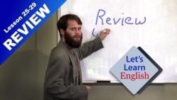 Let's Learn English Lessons 25-29 Review - Bloopers