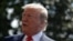 FILE - President Donald Trump talks to reporters on the South Lawn of the White House before departing for his Bedminster, N.J. golf club, July 5, 2019, in Washington. 