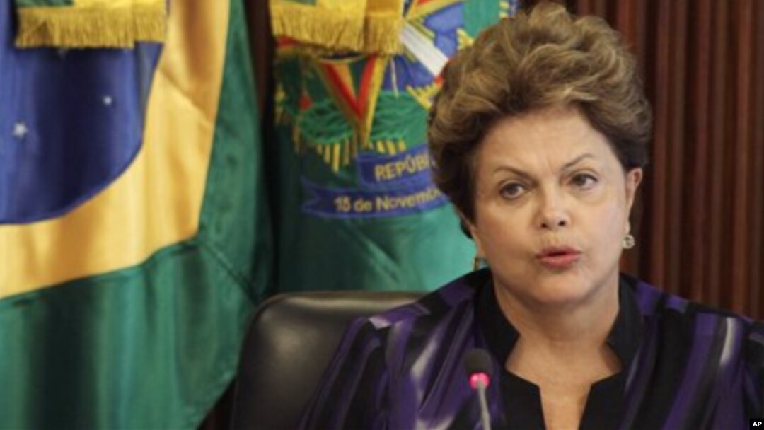 Menurut laporan, AS memata-matai komunikasi Presiden Brazil Dilma Rousseff (foto: dok). 