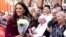 FILE - Britain's Kate, Princess of Wales, meets members of the public in Birmingham on April 20, 2023. British officials announced on March 5, 2024, that Kate's first major official duty since her abdominal surgery in January will take place in June.