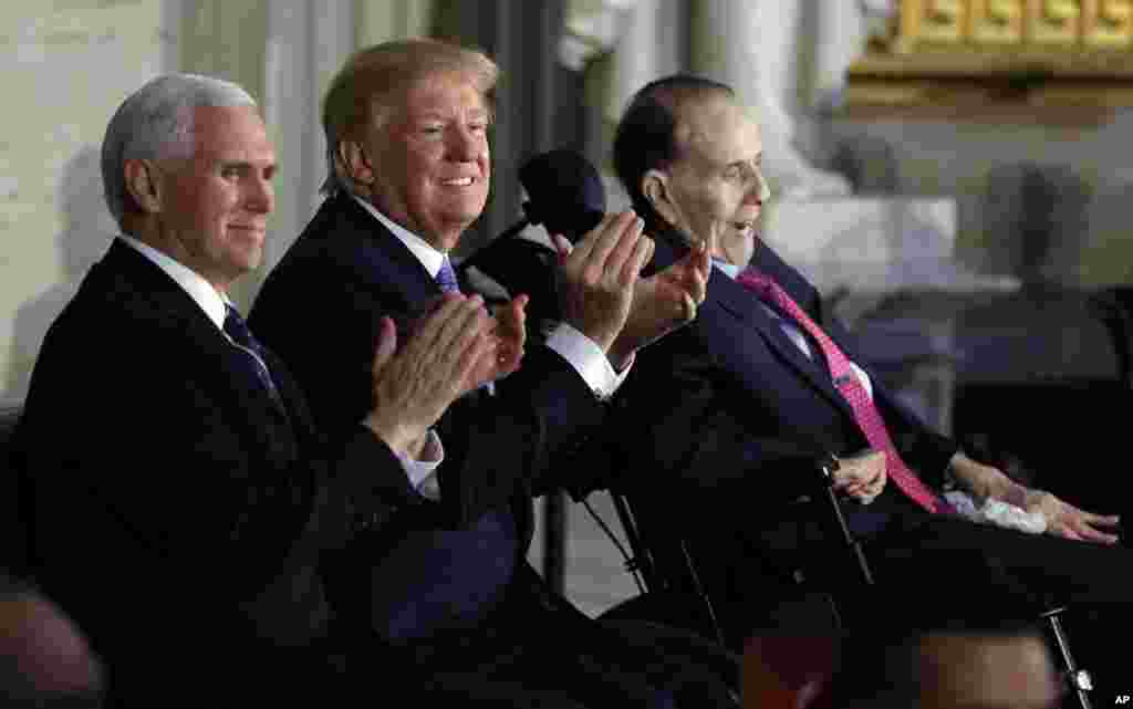 In this photo provided by Sri Lanka Air Force, smoke rises from the container vessel MV X-Press Pearl engulfed in flames off Colombo port.