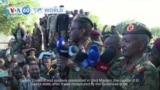 VOA60 World - Civilians and soldiers celebrate recapture of Wad Madani by Sudanese military