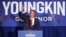 Virginia Republican gubernatorial nominee Glenn Youngkin speaks
