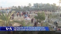 Të paktën 19 të vrarë nga sulmi izraelit në kampin brenda zonës humanitare