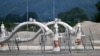 FILE - A photo taken on July 1, 2022, shows the facilities of the Haidach gas storage station near Strasswalchen, Austria. Russia will stop delivering gas to Austria as of Nov. 16, 2024, said a spokesperson for OMV, the Alpine nation's energy company.