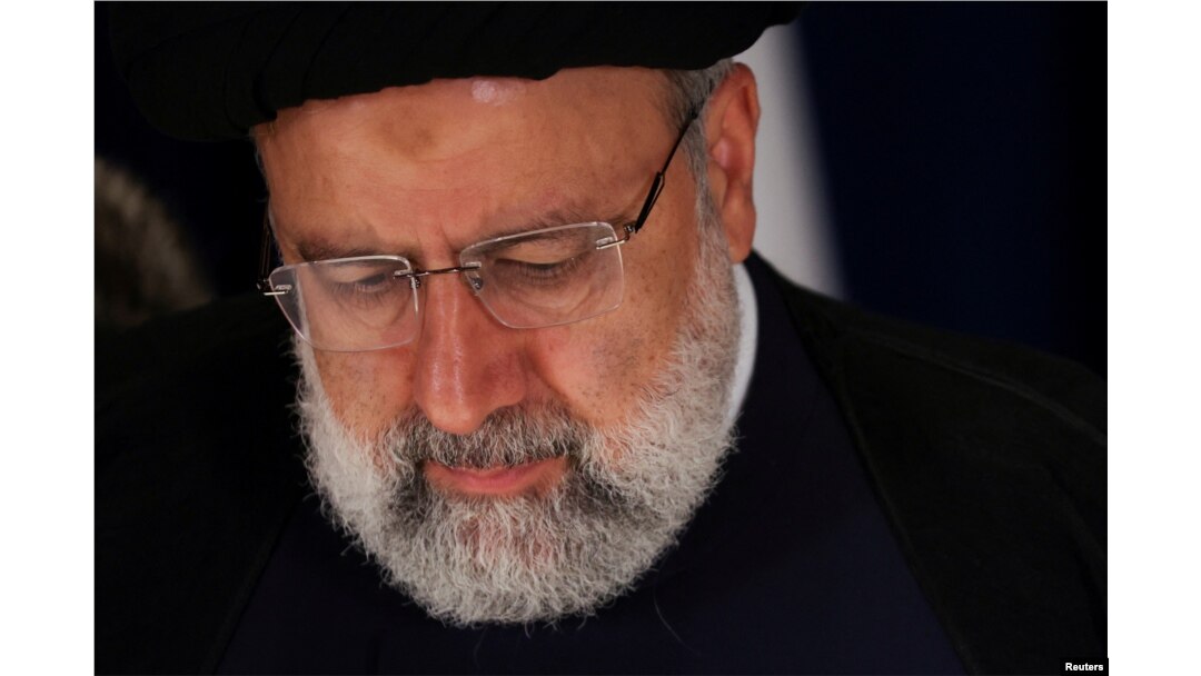 FILE - Iranian President Ebrahim Raisi attends a press conference in New York City, Sept. 20, 2023.