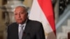 سامح شکری، وزیر خارجه مصر